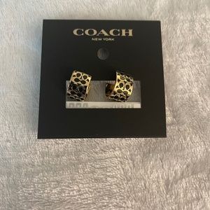Coach Signature Earrings